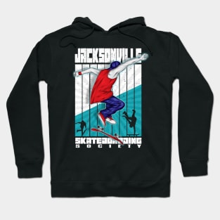 Skateboarding Jacksonville Florida Hoodie